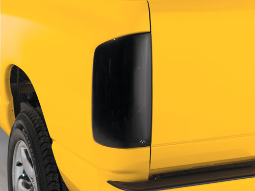 Auto VentShade Blackout Tail Light Covers 02-06 Dodge Ram - Click Image to Close